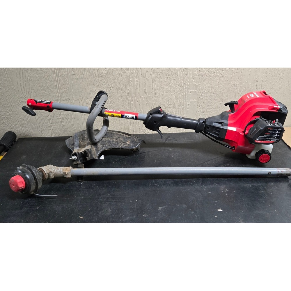 Craftsman WS2200 25cc 2-Cycle Gas Engine Powerhead Trimmer Attachment Tested
